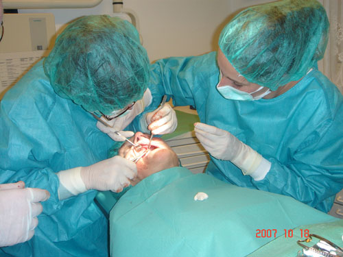 Implantation-Operation